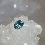 Load image into Gallery viewer, Montana Sapphire .97 CT Teal Oval Cut
