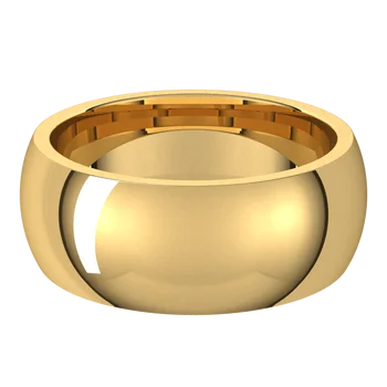 Classic 8mm Band in 14K Gold (Yellow, White, or Rose)