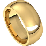 Load image into Gallery viewer, Classic 8mm Band in 14K Gold (Yellow, White, or Rose)
