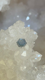 Load image into Gallery viewer, Montana Sapphire .98 CT Sleepy Teal Portrait Cut
