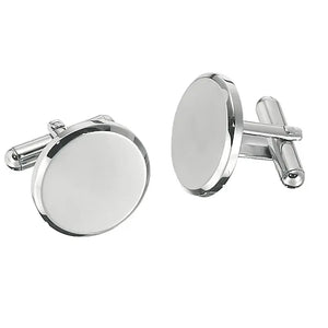 Stainless Steel Cuff Links (Various Designs)