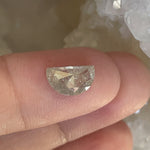 Load image into Gallery viewer, Diamond 1.75 CT Salt and Pepper Half Moon Cut
