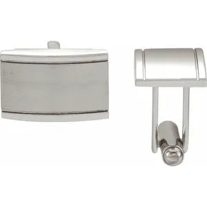 Stainless Steel Cuff Links (Various Designs)