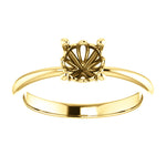 Load image into Gallery viewer, Sharaya 4-Prong Solitaire Setting
