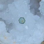 Load image into Gallery viewer, Montana Sapphire 1.43 CT Teal, Green, Blue, Yellow Portrait Cut
