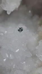 Load and play video in Gallery viewer, Montana Sapphire .73 CT Blue Grey Teal Heart Cut
