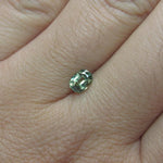 Load image into Gallery viewer, Montana Sapphire .75 CT Green Yellow Blue Antique Cushion Cut
