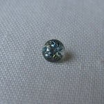 Load image into Gallery viewer, Montana Sapphire .70 CT Blue and Yellow Round Brilliant Cut
