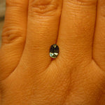 Load image into Gallery viewer, Montana Sapphire .87 CT Blue Green Oval Cut
