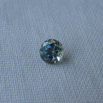 Load image into Gallery viewer, Montana Sapphire .75 CT Blue Yellow Round Brilliant Cut
