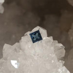 Load image into Gallery viewer, Montana Sapphire .61 CT Royal Blue Princess Cut
