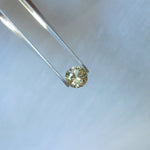 Load image into Gallery viewer, Montana Sapphire .43 CT Yellow Round Brilliant Cut

