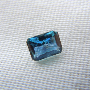 Montana Sapphire .86 CT Deep Blue Radiant Cut