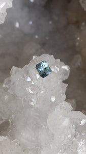 Montana Sapphire 1.26 CT Ice Blue Radiant Cut