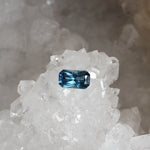 Load image into Gallery viewer, Montana Sapphire 1.13 CT Medium Blue Radiant Cut
