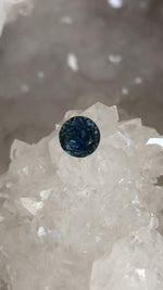 Load image into Gallery viewer, Montana Sapphire Deep Blue Green 1.32 Carat Round Cut
