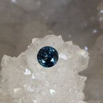 Load image into Gallery viewer, Montana Sapphire 1.17 CT Blue Round Cut

