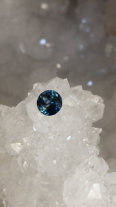 Montana Sapphire 1.17 CT Blue Round Cut