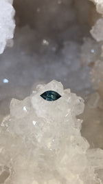 Load image into Gallery viewer, Montana Sapphire Marquise Teal .50 carat

