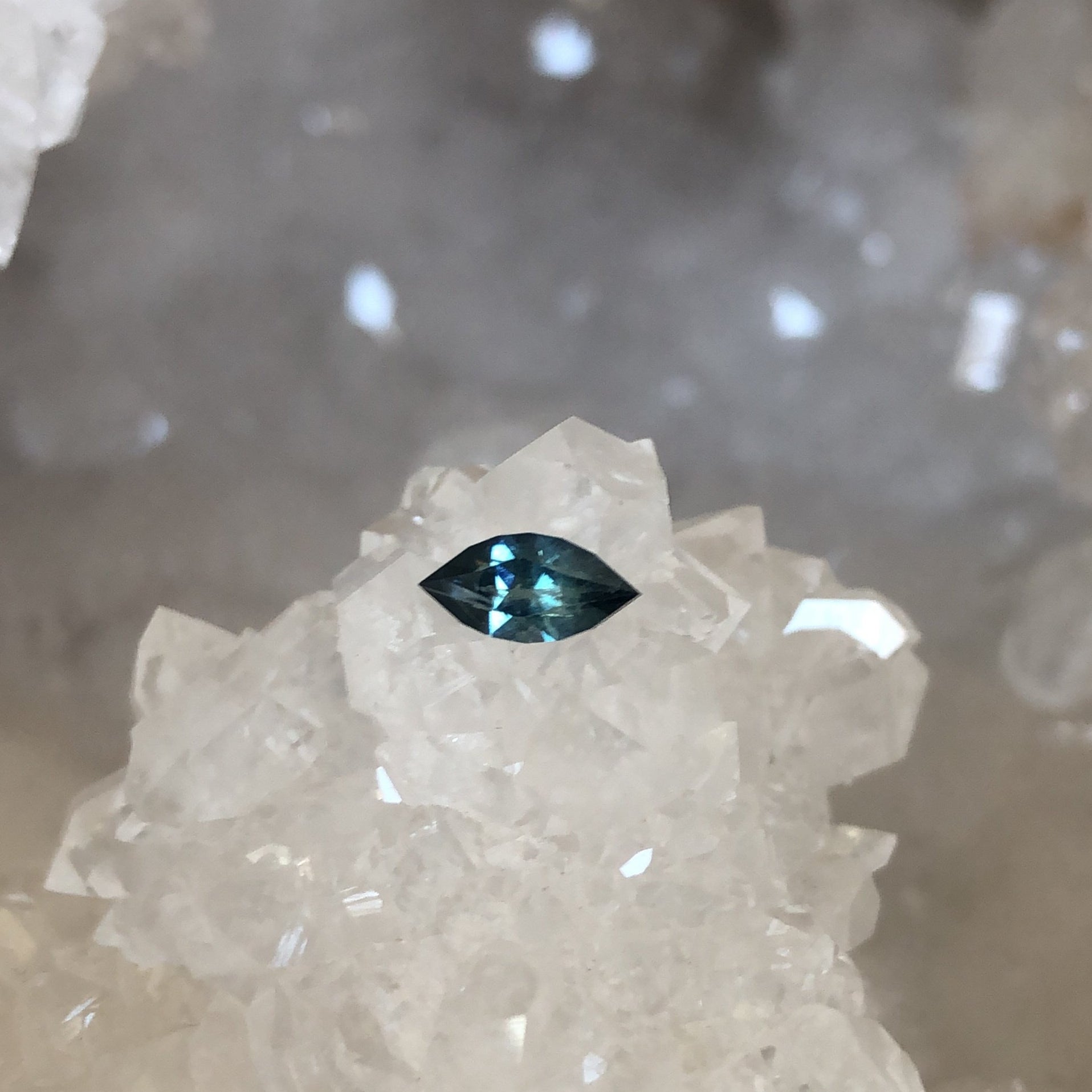 Montana Sapphire Marquise Teal .50 carat