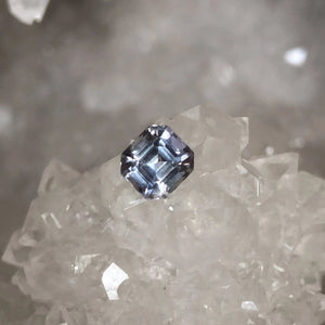 Montana Sapphire .84 CT Silver and Pink Color Change Asscher Cut