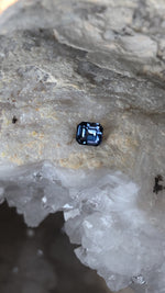 Load image into Gallery viewer, Montana Sapphire .89 CT Color Change Blue to Purple Emerald Cut
