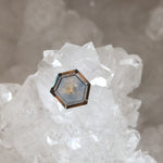 Load image into Gallery viewer, Montana Sapphire .85 CT Orange, Blue, Silver with Teal Portrait Cut
