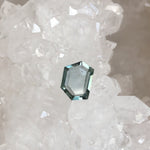 Load image into Gallery viewer, Montana Sapphire 1.59 CT Teal Portrait Cut
