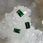 Load image into Gallery viewer, Tsavorite Bright Green Emerald cut 6 x 4 mm PRICED PER STONE
