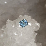 Load image into Gallery viewer, Montana Sapphire 1.11 CT Very Light Blue Asscher Cut
