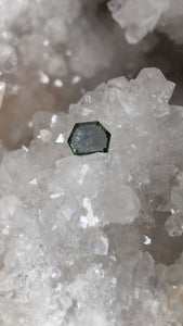 Montana Sapphire 1.59 CT Teal Portrait Cut